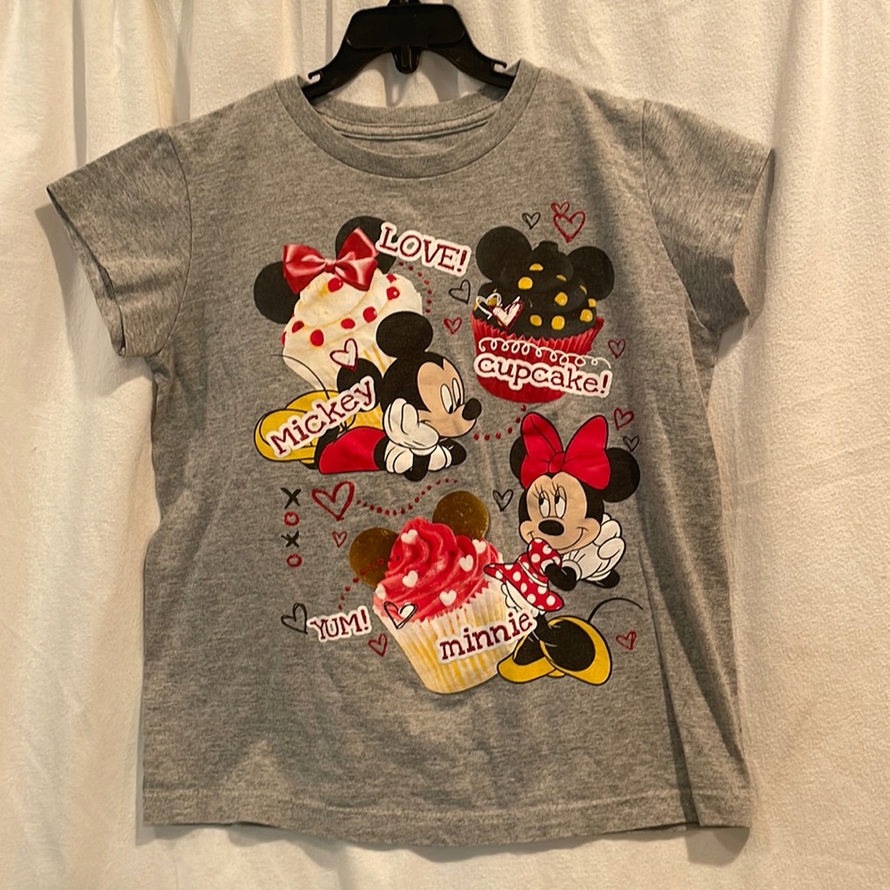 Disney Store Valentines Day Cupcake Shirt